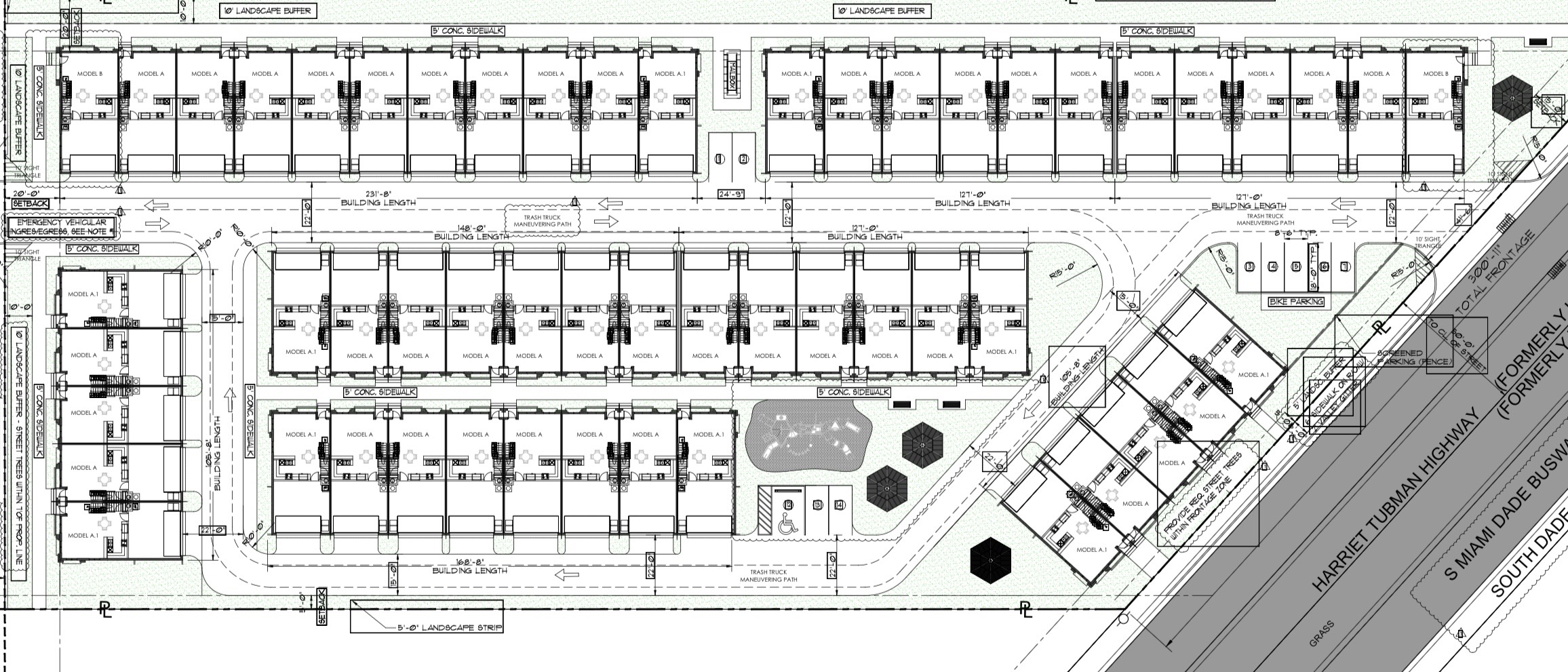 27800 Old Dixie Highway townhouse development site in Homestead
